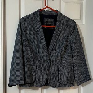 The Limited Monochrome Patterned Blazer